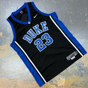 Nike Duke Blue Devils Elite Basketball Team Jersey 23 Vintage 12244X Large NCAA